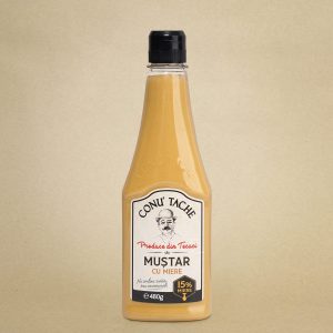 Conu Tache Muștar cu miere 480g